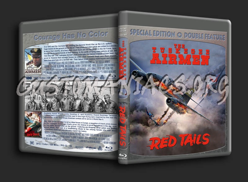 The Tuskegee Airmen / Red Tails Double blu-ray cover