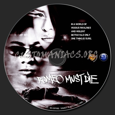 Romeo Must Die blu-ray label