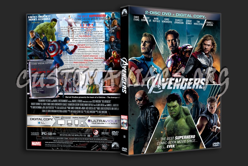 The Avengers dvd cover