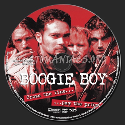 Boogie Boy dvd label