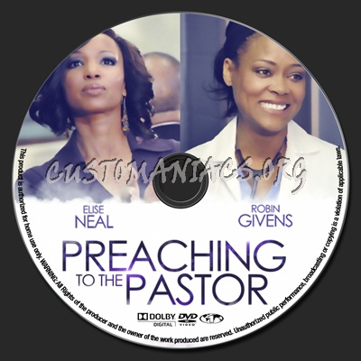 Preaching To The Pastor dvd label