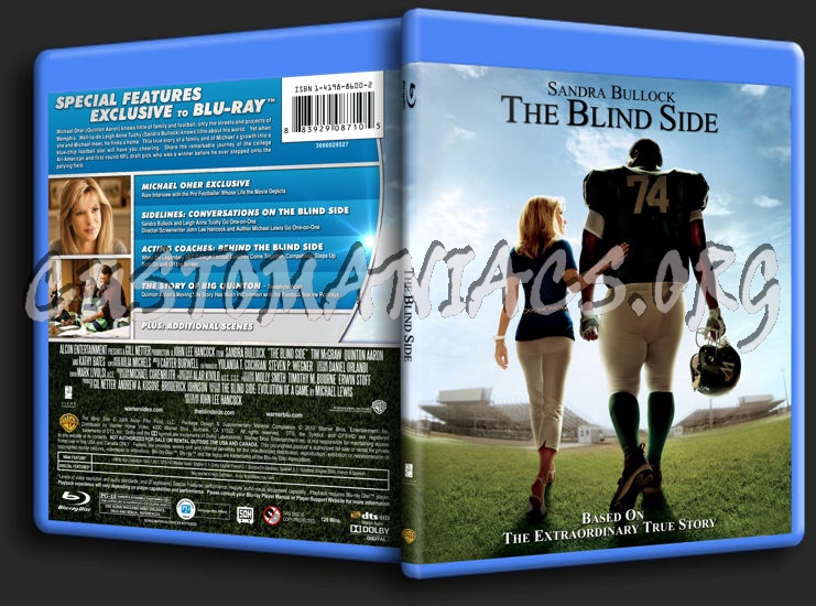 The Blind Side blu-ray cover