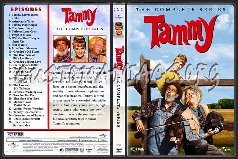 Tammy - The Complete Series dvd cover