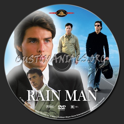 Rain Man dvd label