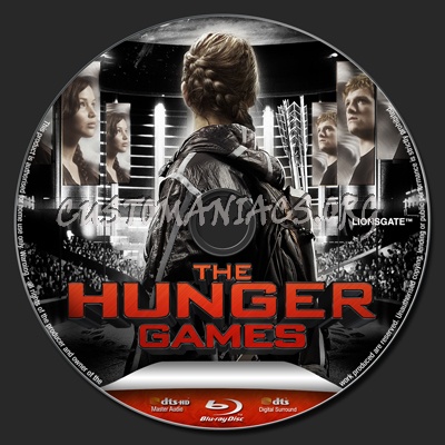 The Hunger Games blu-ray label