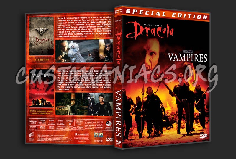 Dracula / Vampires Double dvd cover