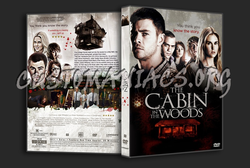 The Cabin in the Woods dvd cover