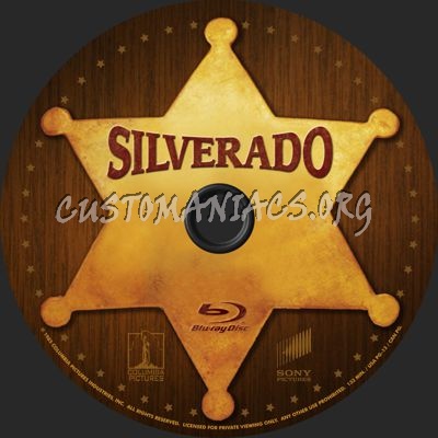 Silverado blu-ray label