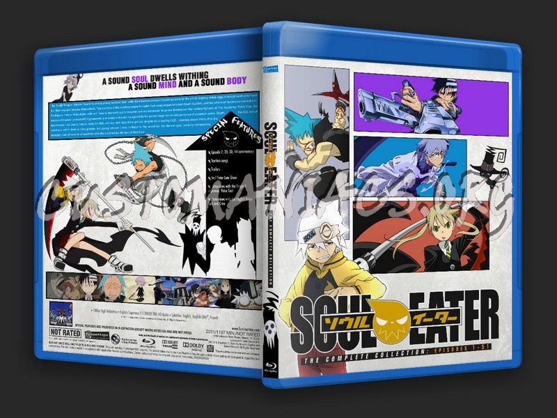 Soul Eater Complete Collection blu-ray cover