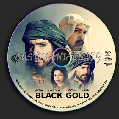 Black Gold dvd label