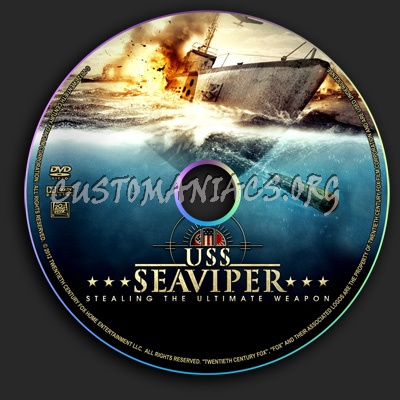 USS Seaviper dvd label