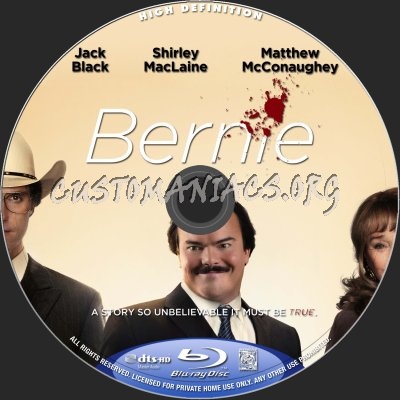 Bernie blu-ray label