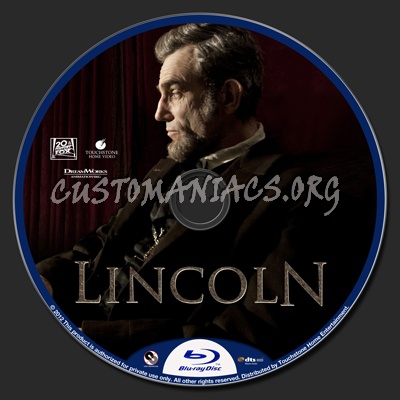 Lincoln blu-ray label