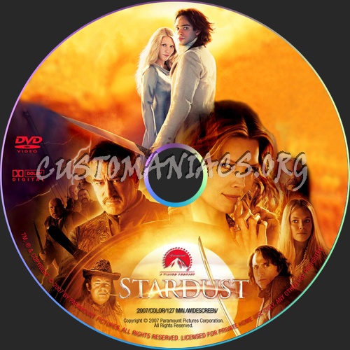 Stardust dvd label