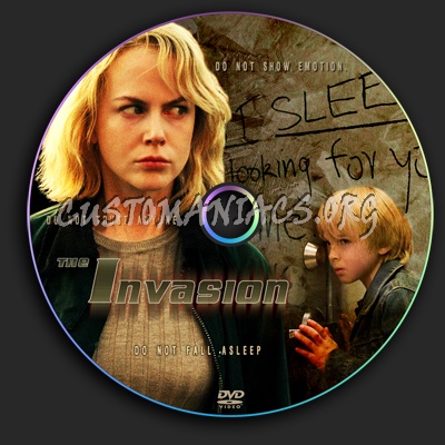 The Invasion dvd label