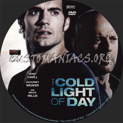 The Cold Light of Day dvd label