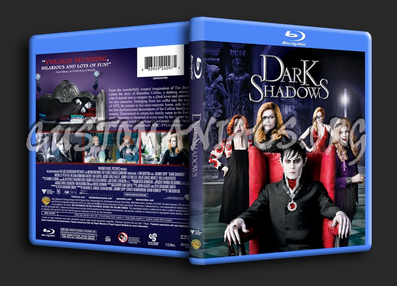 Dark Shadows blu-ray cover