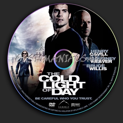 The Cold Light Of Day dvd label