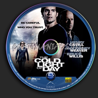 The Cold Light Of Day blu-ray label