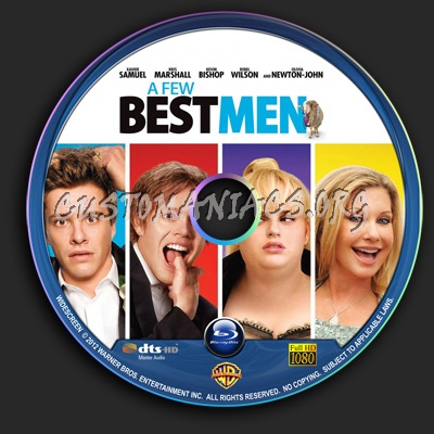 A Few Best Men blu-ray label