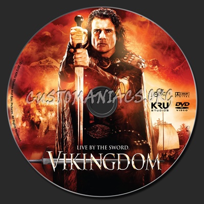 Vikingdom dvd label