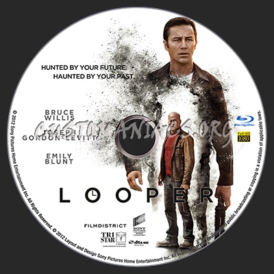 Looper blu-ray label