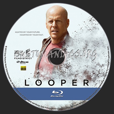 Looper blu-ray label