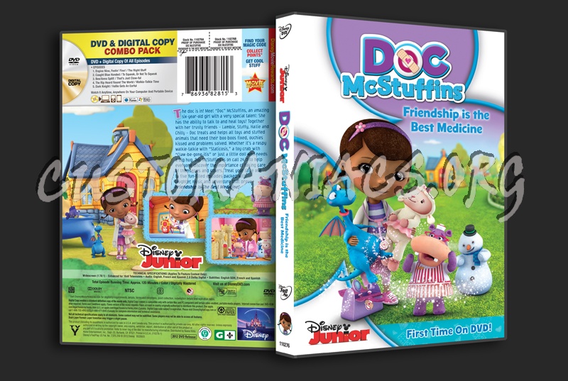 Doc McStuffins Friendship is the Best Medicine dvd cover