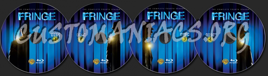 Fringe Season 4 blu-ray label