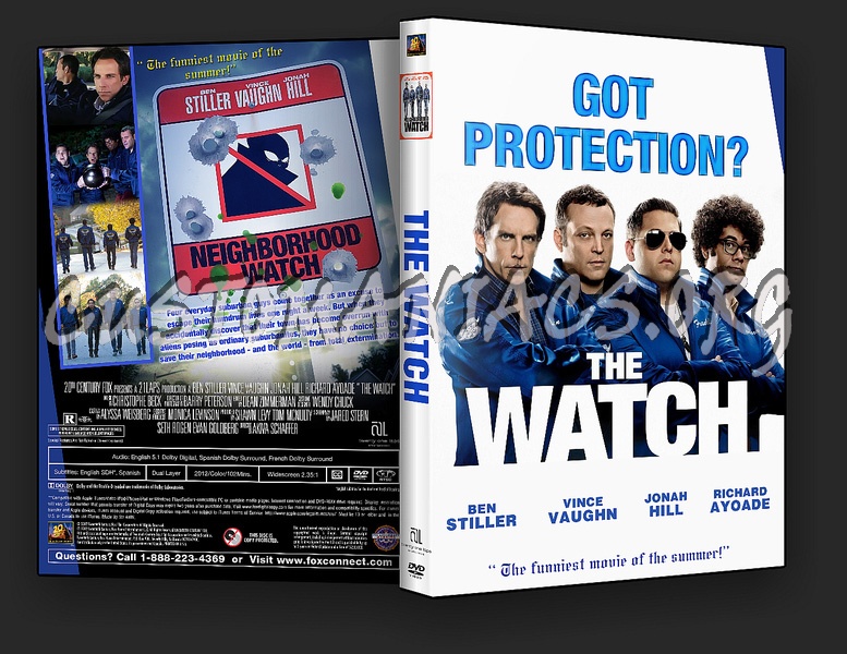 The Watch dvd cover