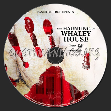 The Haunting of Whaley House dvd label