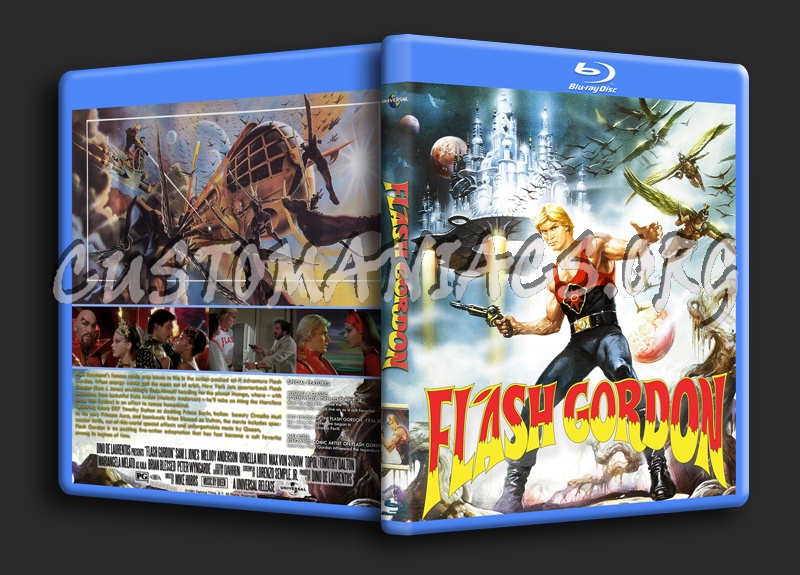 Flash Gordon (1980) blu-ray cover
