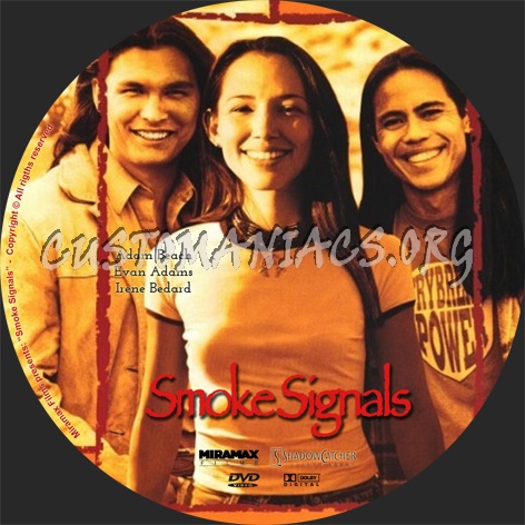 Smoke Signals dvd label