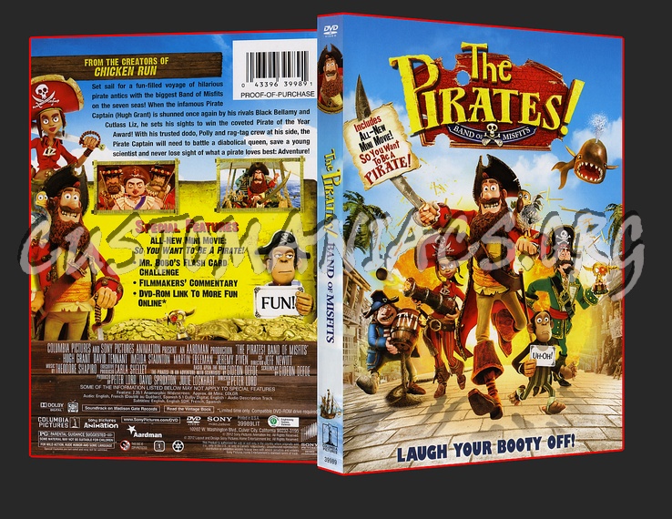 The Pirates Band Of Misfits dvd cover