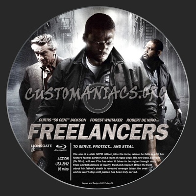 Freelancers blu-ray label