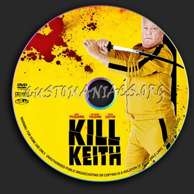 Kill Keith dvd label