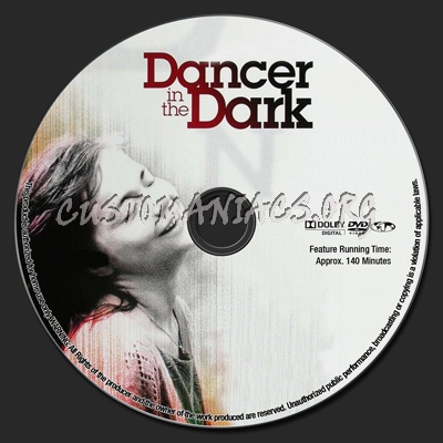 Dancer In The Dark dvd label