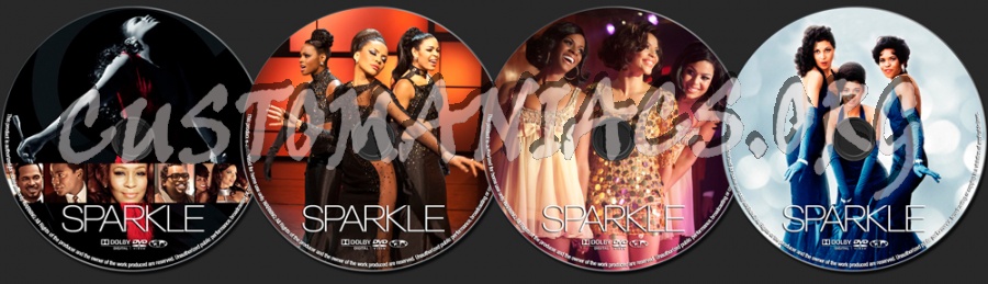 Sparkle dvd label