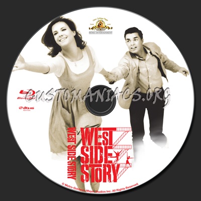 West Side Story 1961 blu-ray label