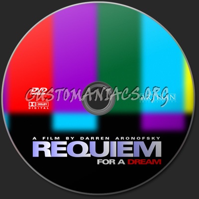 Requiem for a Dream dvd label