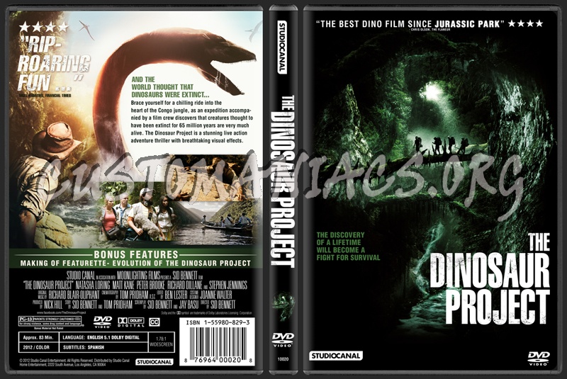 The Dinosaur Project dvd cover