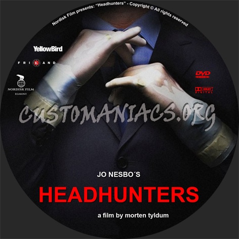 Headhunters dvd label
