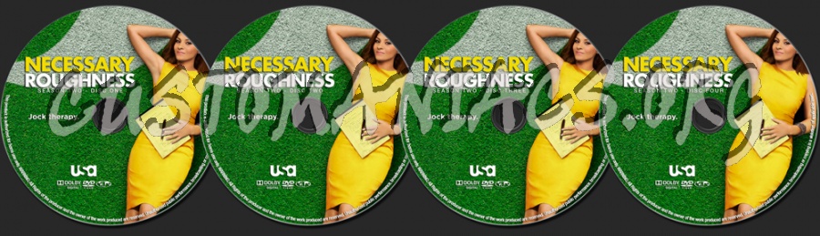 Necessary Roughness Season 2 dvd label