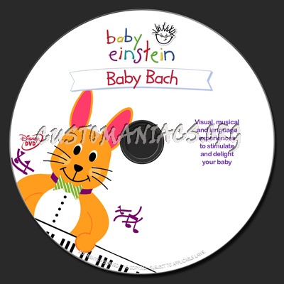 Baby Einstein : Baby Bach (2000) dvd label