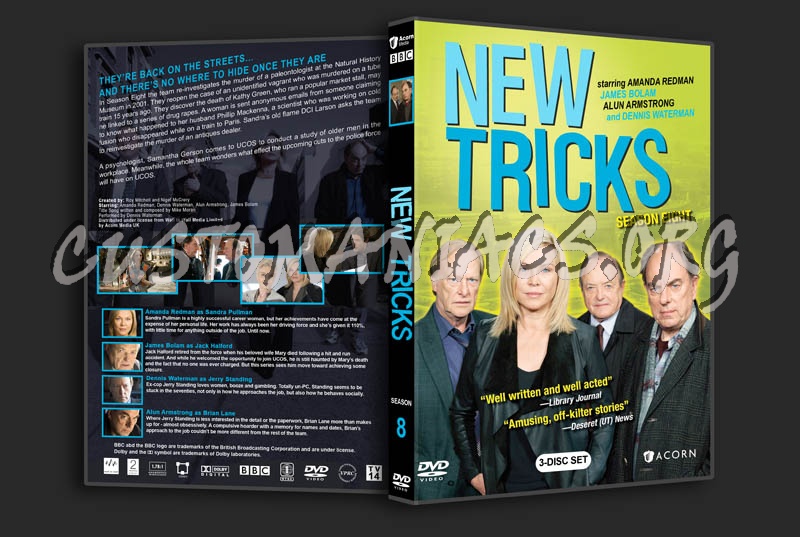 New Tricks - Season 8 dvd cover