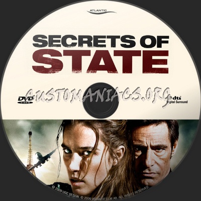 Secrets Of State (2009) dvd label