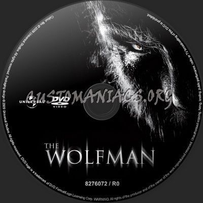 Wolfman (2009) dvd label
