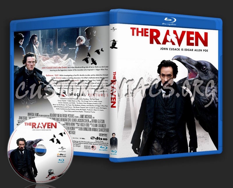 The Raven blu-ray cover