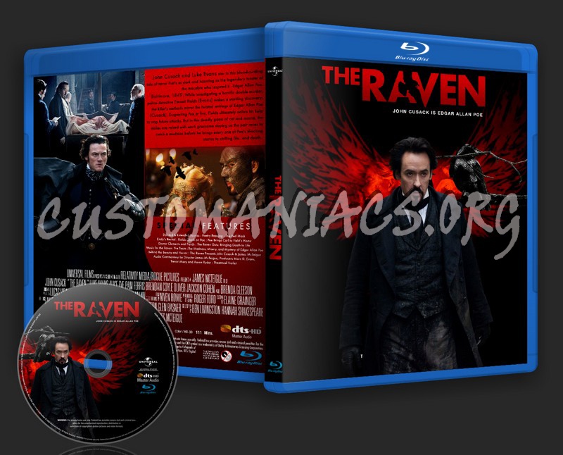 The Raven blu-ray cover
