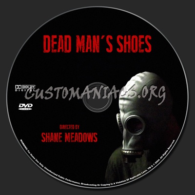 Dead Man's Shoes dvd label